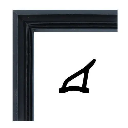 Dichtungsecke für Mitteldichtung F0874 | Farbe: schwarz Dichtungsecke für Mitteldichtung F0874 | Farbe: schwarz