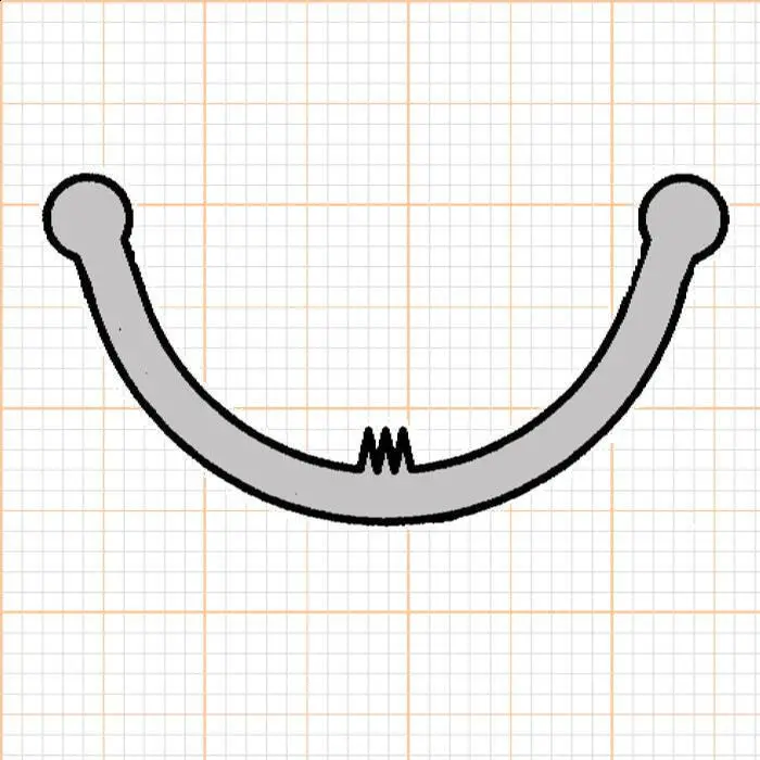 Fingerschutzprofile - Fingerschutz für Pendeltürdichtungen | Länge: 2240 mm | Farbe: schwarz