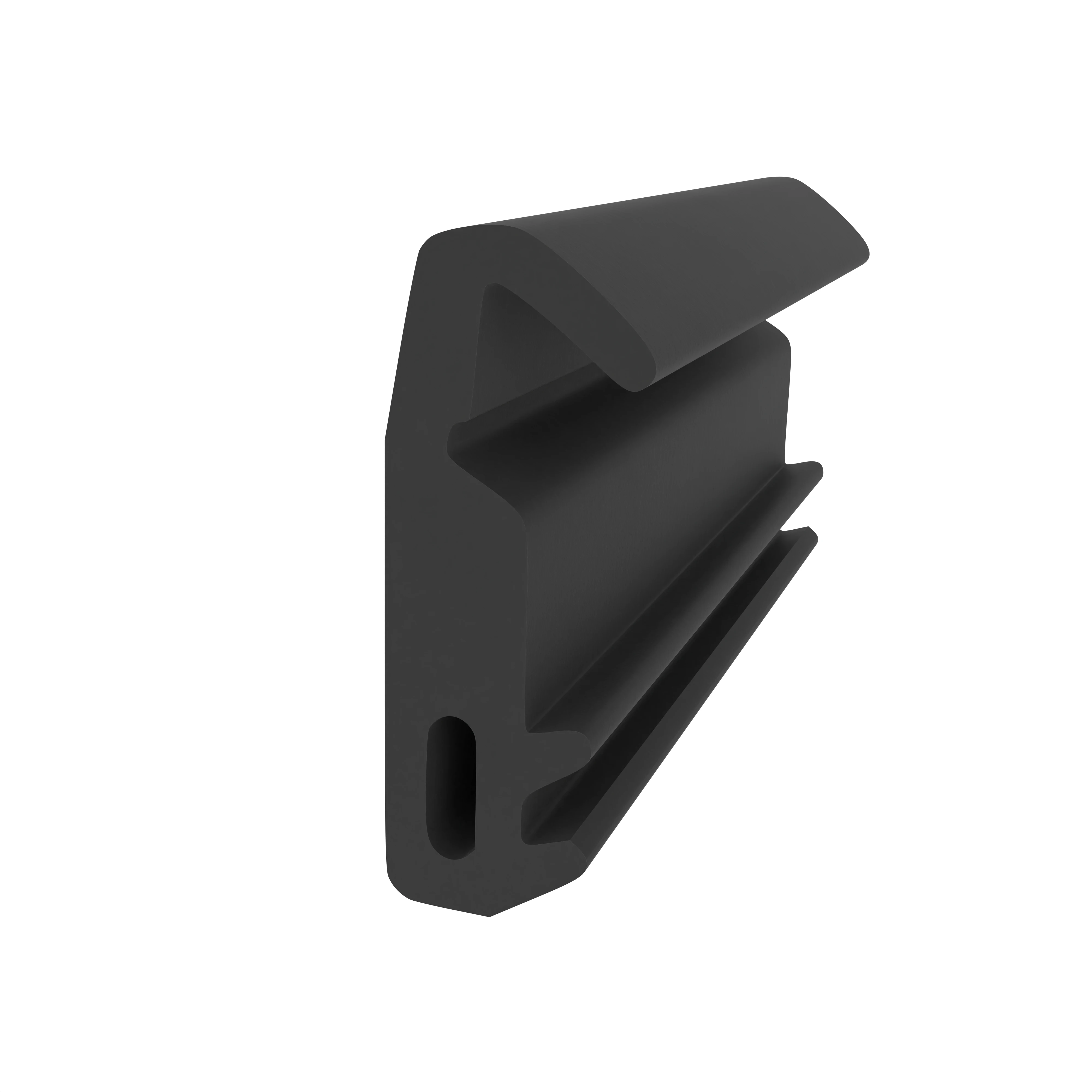 Mitteldichtung für RP Technik Stahlsysteme | 20 mm Höhe | Farbe: schwarz