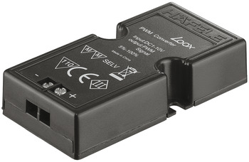 Häfele Loox Dimmer-Schnittstelle | für Zuleitung mit Einrastverbinder | 1-10 V Eingangssignal