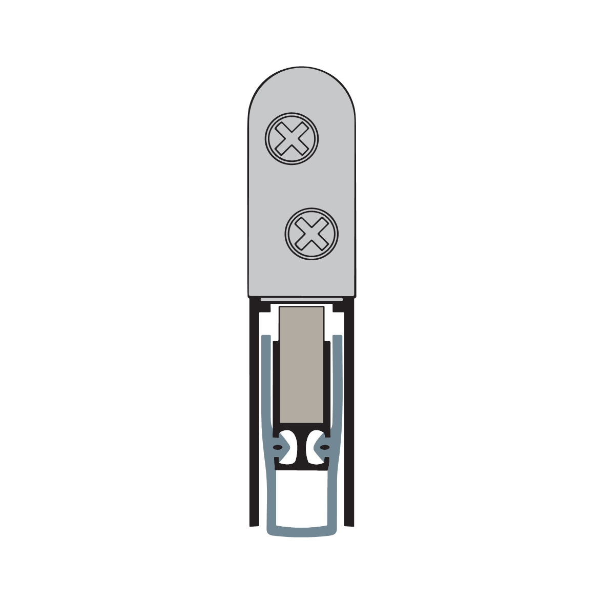 Planet HS Absenkdichtung | Länge: 460 mm