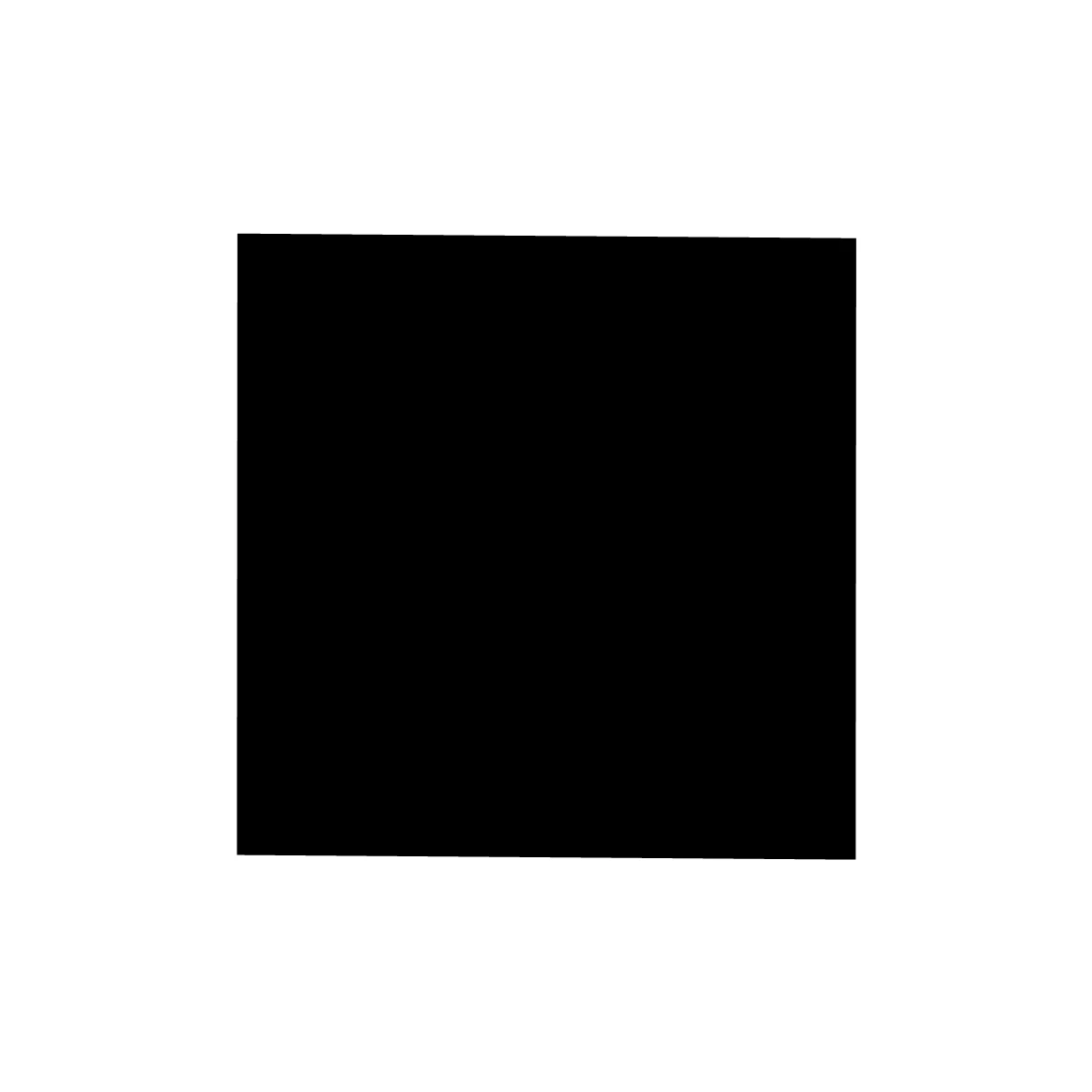 Moosgummi - Moosgummidichtung vierkant | 18 mm Höhe | Farbe: schwarz