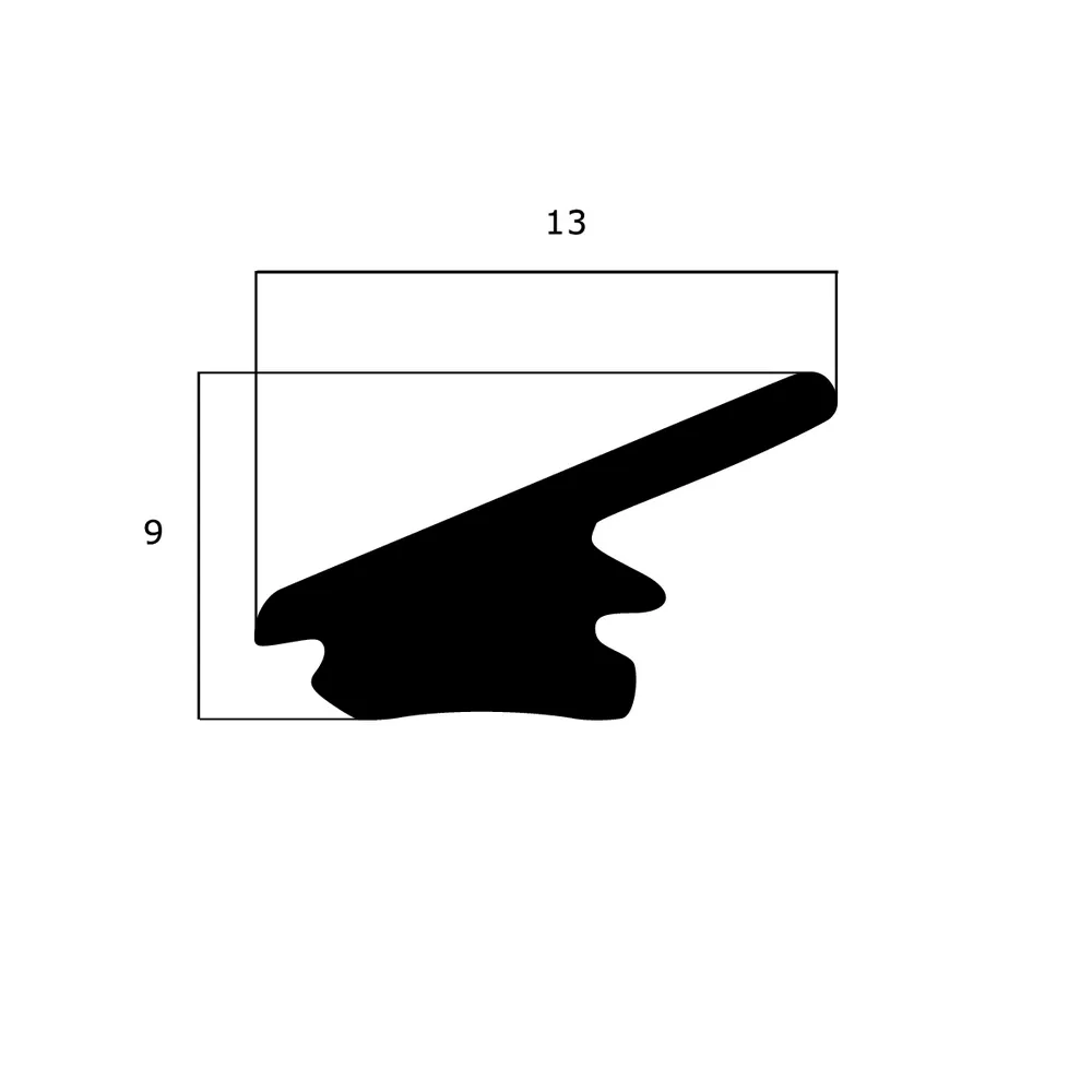 Lippendichtungen - Mitteldichtung für Metall- und Alufenster | 9 mm Höhe | Farbe: grau