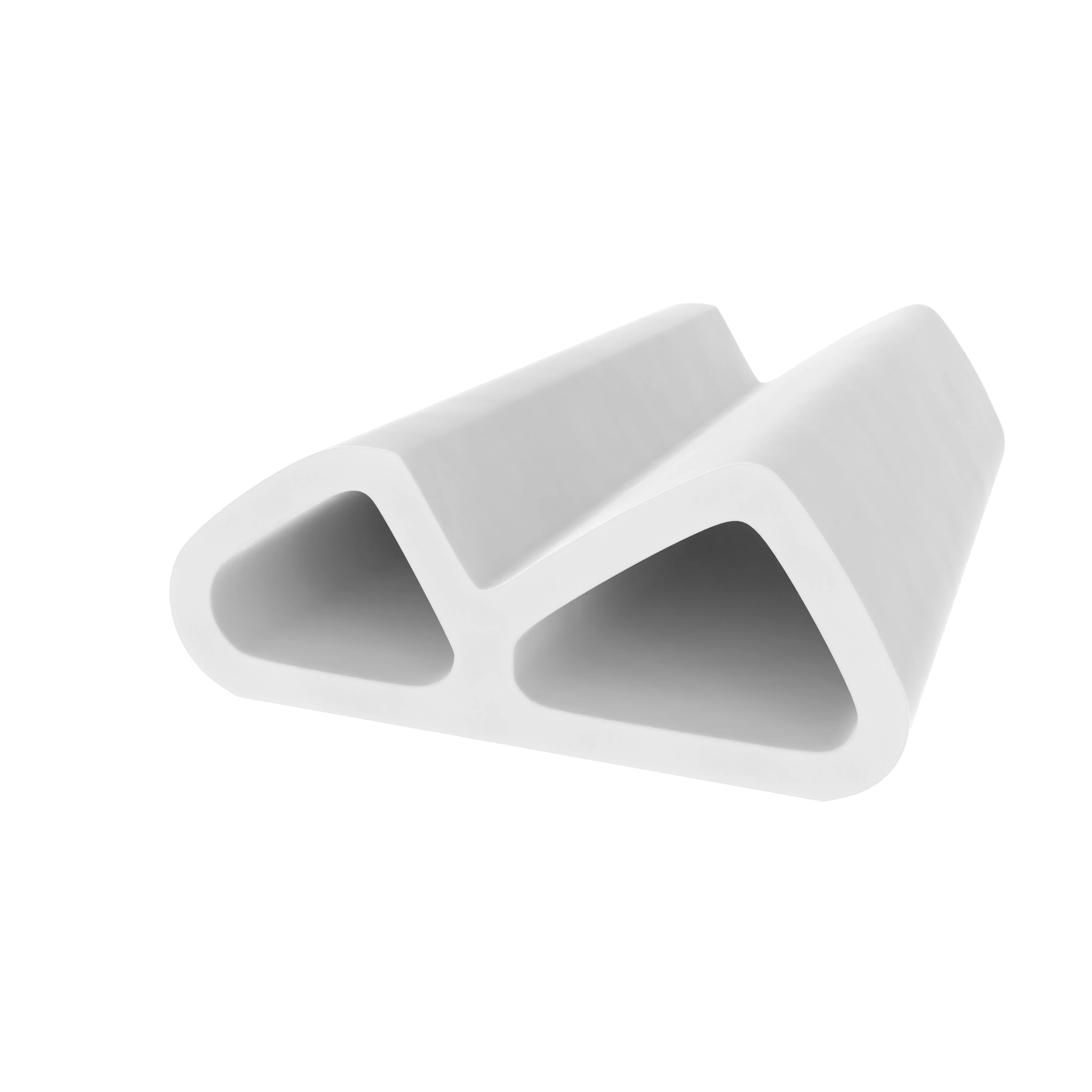 Türrahmen Dichtung - Stahlzargendichtung für Stahlrahmen | 18 mm Breite | Farbe: weiß