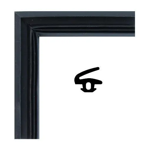 Dichtungsecken - Dichtungsecke für Anschlagdichtung F2186 | Farbe: schwarz