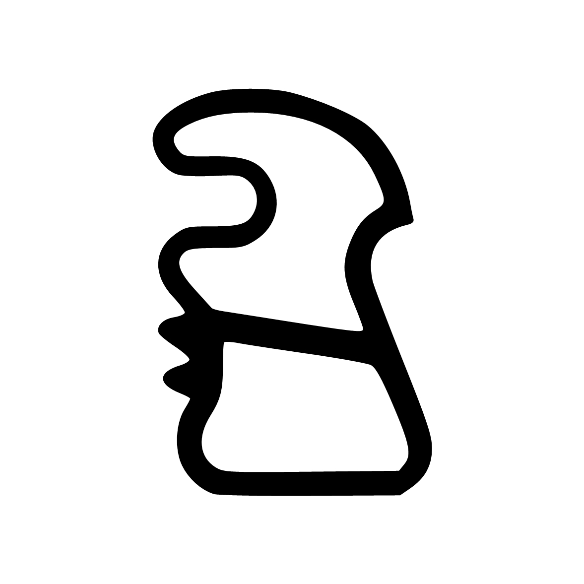 Türrahmen Dichtung - Stahlzargendichtung für Stahlzargen | 13 mm Breite | Farbe: grau