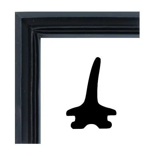 Dichtungsecke für Mitteldichtung F1005 | Farbe: schwarz Dichtungsecke für Mitteldichtung F1005 | Farbe: schwarz