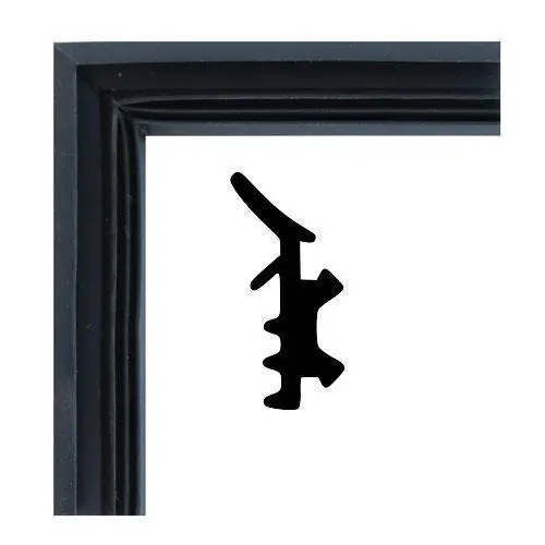 Dichtungsecke für Verglasungsdichtung F1664 | Farbe: schwarz