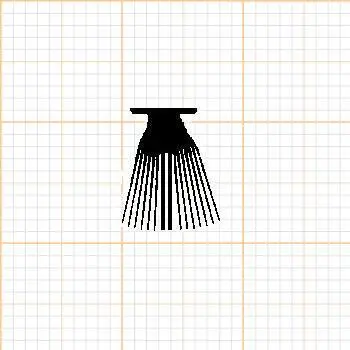 Bürstendichtung für U-Schienen | Breite: 6,7 mm | Farbe: grau