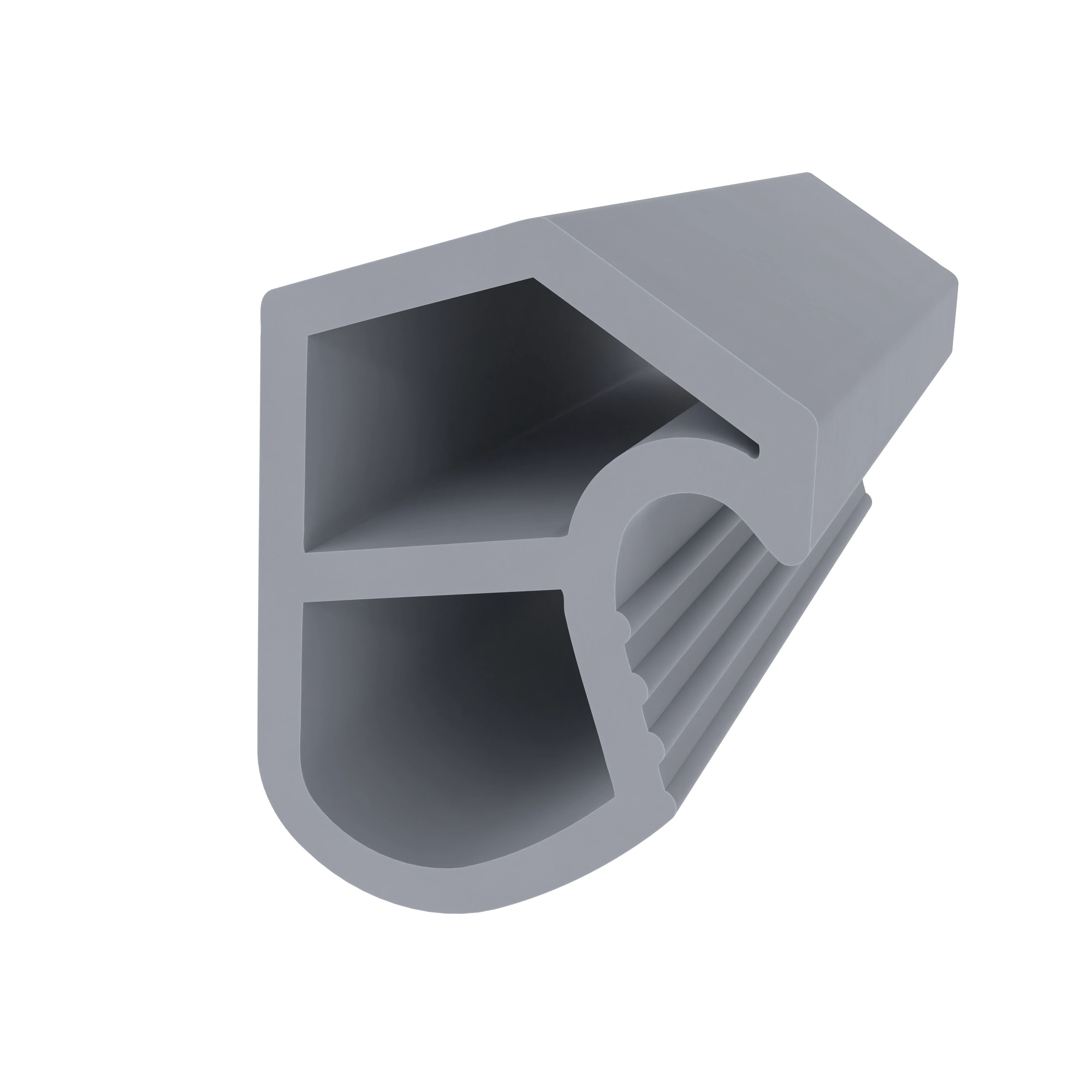 Stahlzargendichtung für Stahlzargen | 15 mm Breite | Farbe: grau