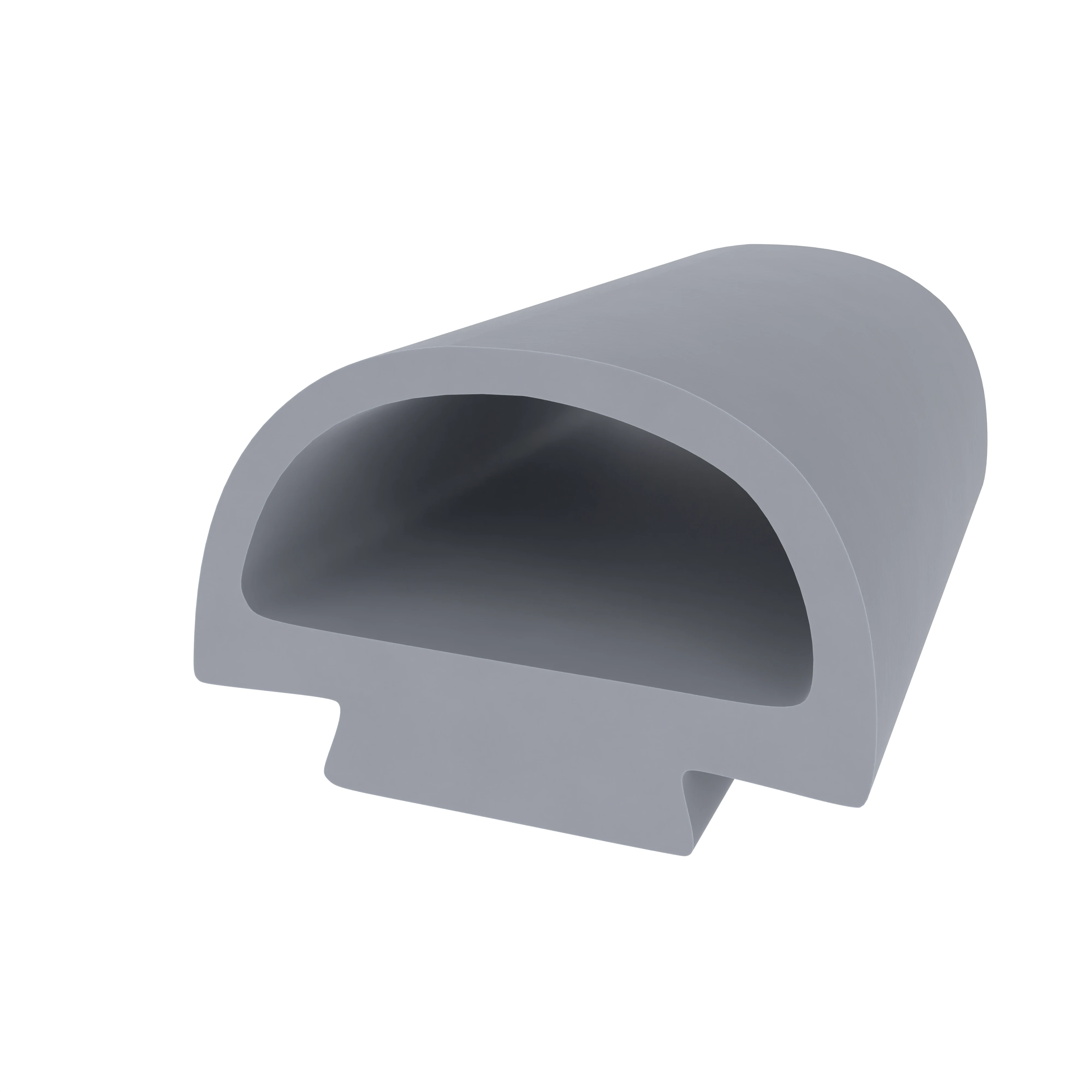 Bodenschwellendichtung | Breite: 18 mm | Farbe: grau Bodenschwellendichtung | Breite: 18 mm | Farbe: grau