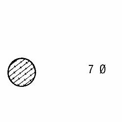 Moosgummi - Rundschnurprofil | 7 mm Durchmesser | Farbe: schwarz