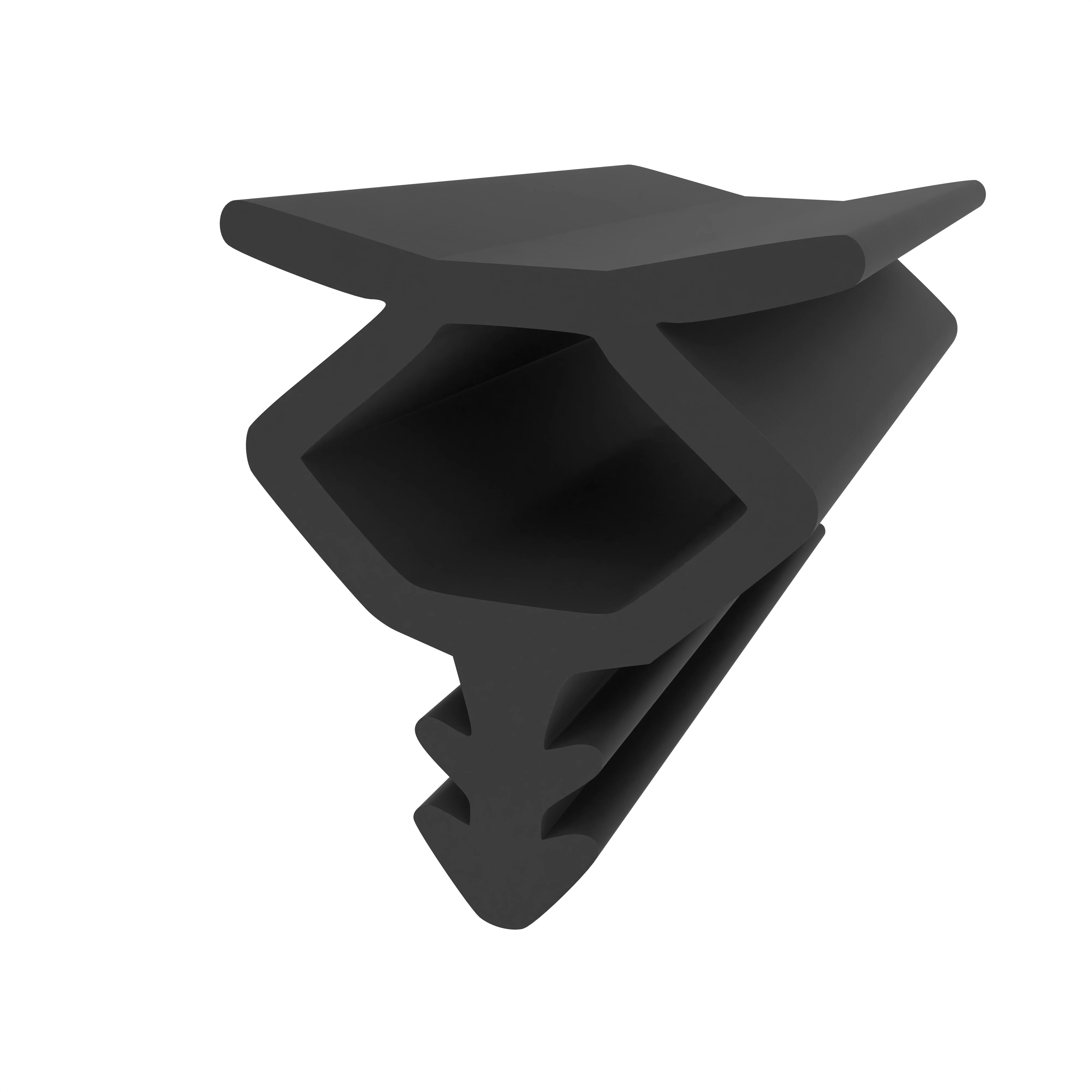 Dachfensterdichtung für Velux Dachflächenfenster | Höhe: 17 mm | Farbe: schwarz Dachfensterdichtung für Velux Dachflächenfenster | Höhe: 17 mm | Farbe: schwarz
