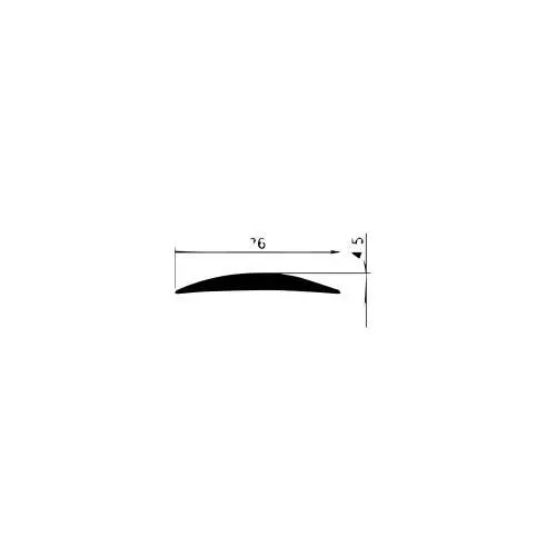 Schwellendichtung für Türen | Stangenlänge: 1215 mm | Farbe: silber