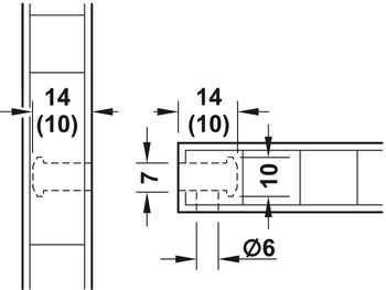 Verbinder & Bodenträger - Starterkit Lamello Clamex P-14