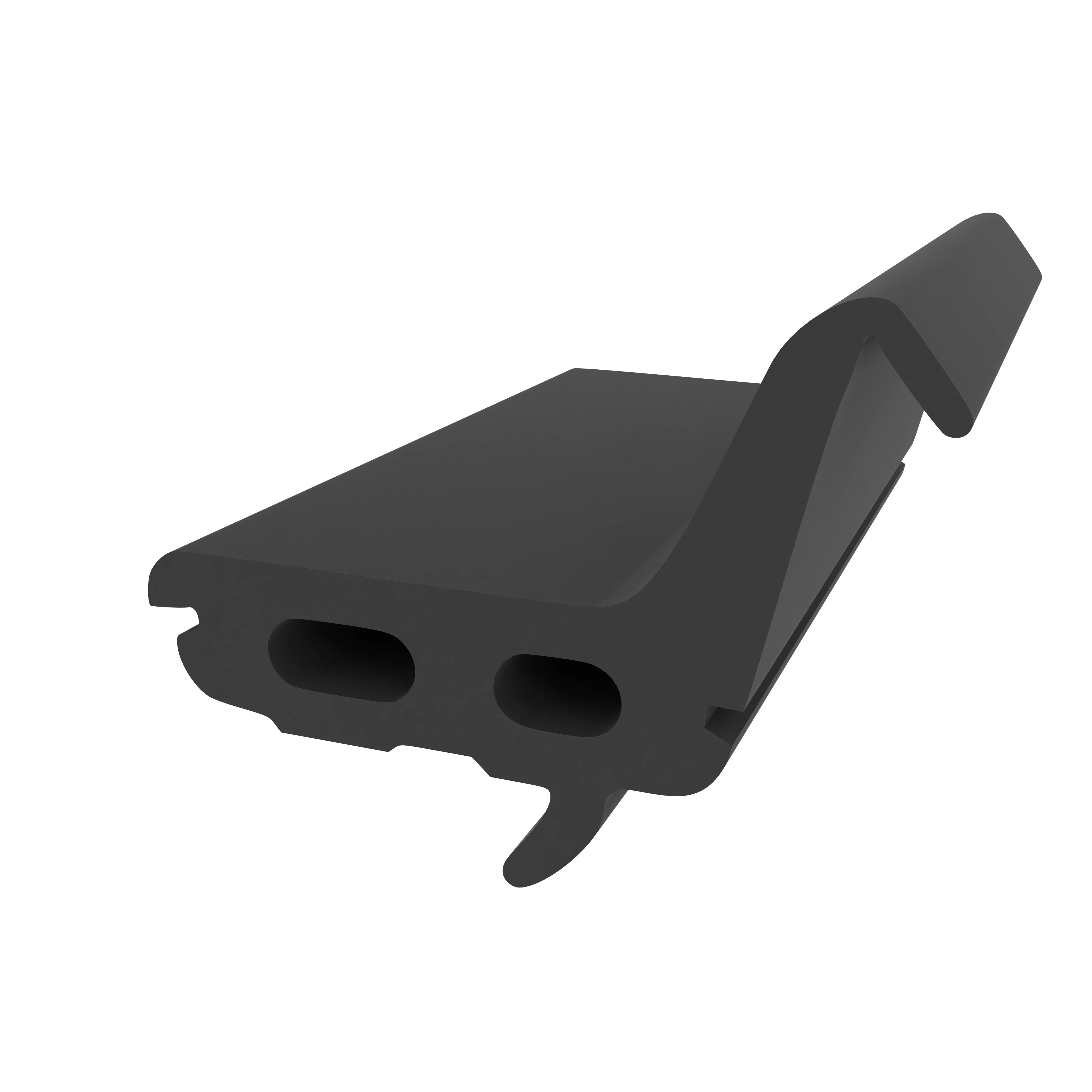 Mitteldichtung für Hueck Hartmann Metallfenster | 22,5 mm Höhe | Farbe: schwarz Mitteldichtung für Hueck Hartmann Metallfenster | 22,5 mm Höhe | Farbe: schwarz