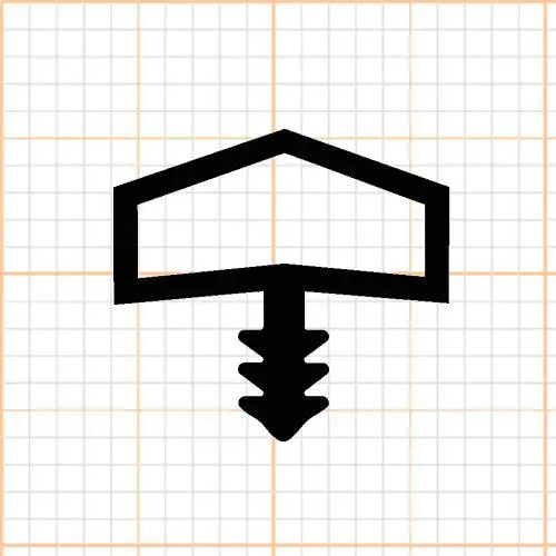Türrahmen Dichtung - Holzzargendichtung für Haustüren | 3 - 4 mm Nutbreite | Farbe: braun