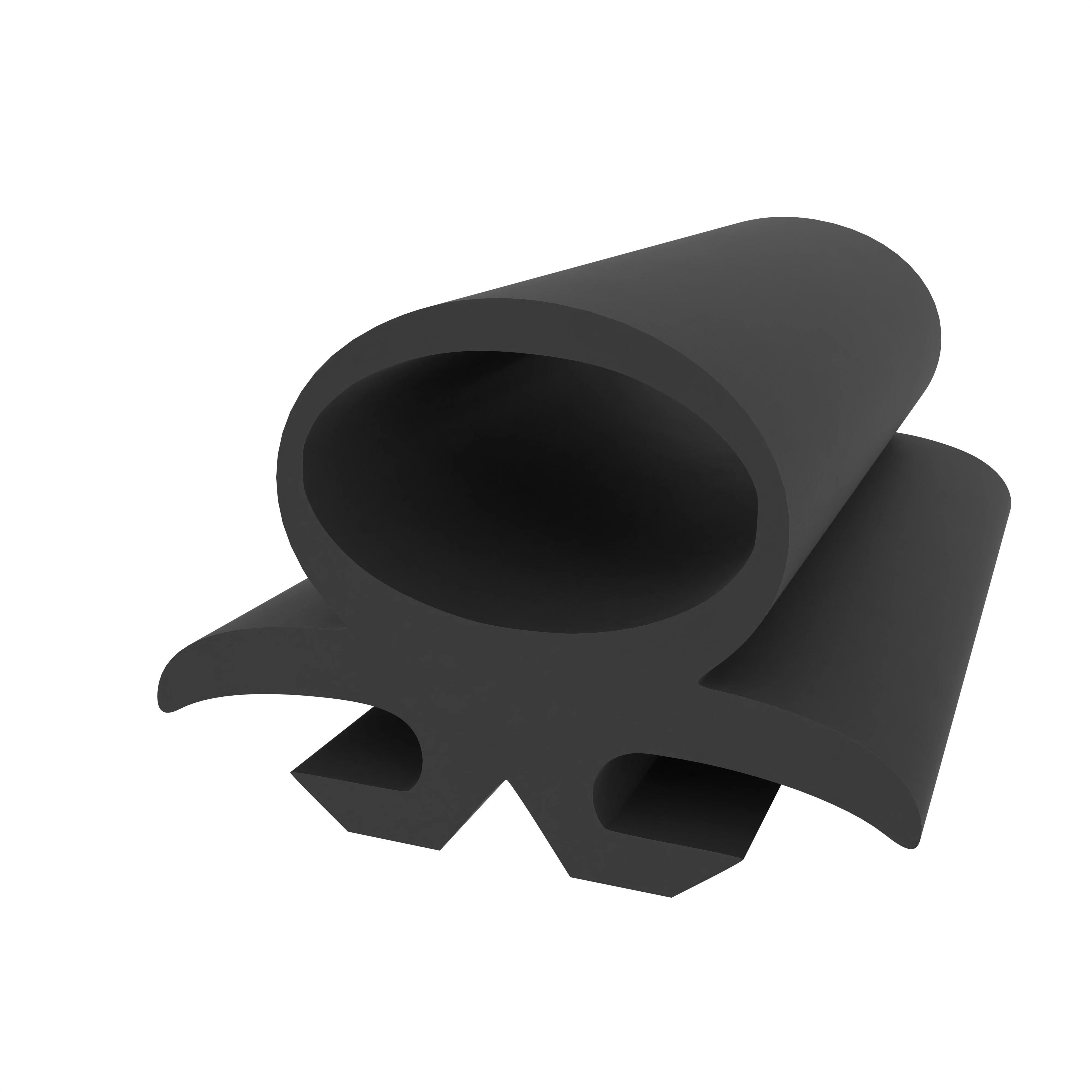 Kühlschrankdichtungen - Kühlschrankdichtungsrahmen | Höhe: 22 mm | Farbe: schwarz