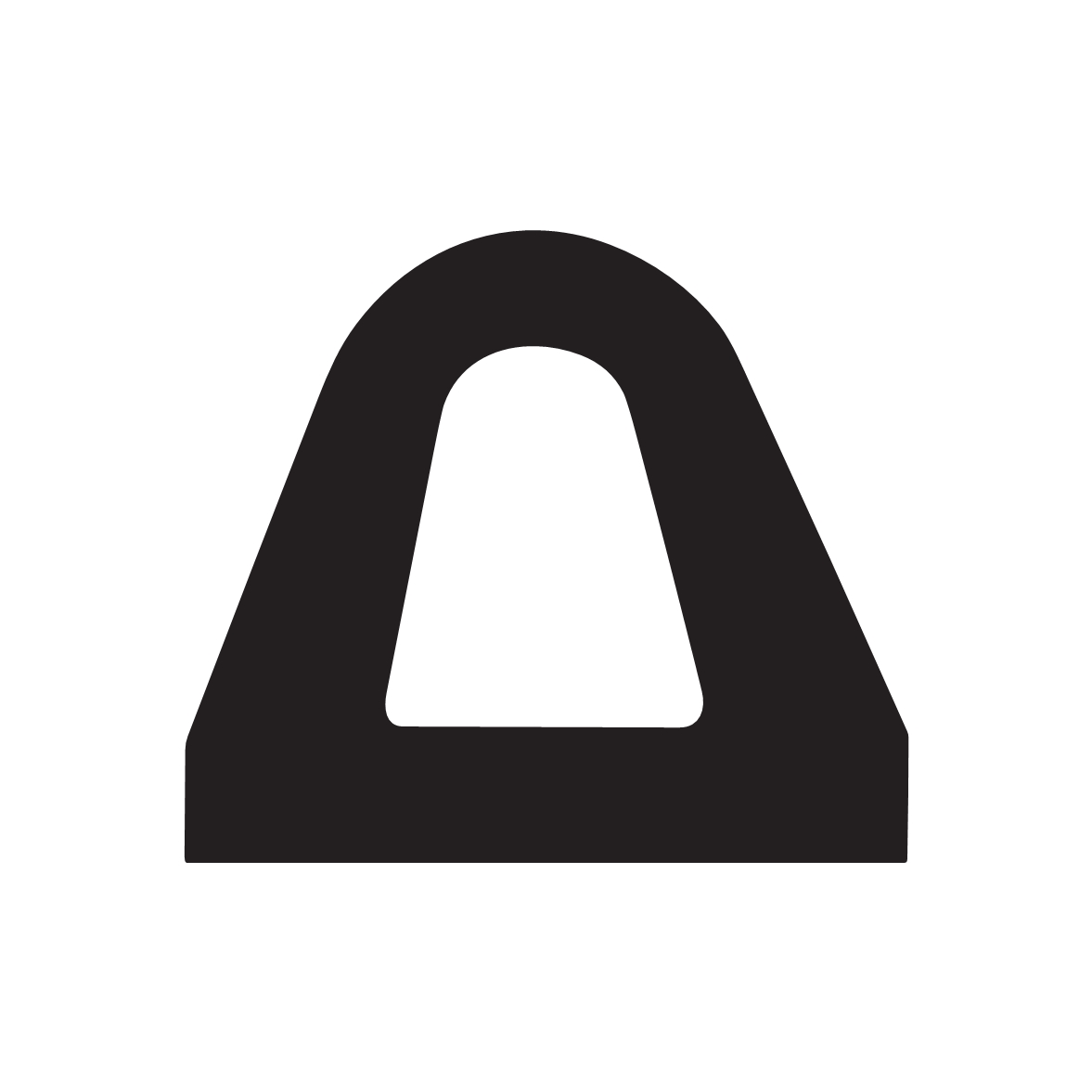 Gummi-Scheuerleisten - D-Fender Rammschutz für Boote | Höhe: 130 mm | Farbe: schwarz