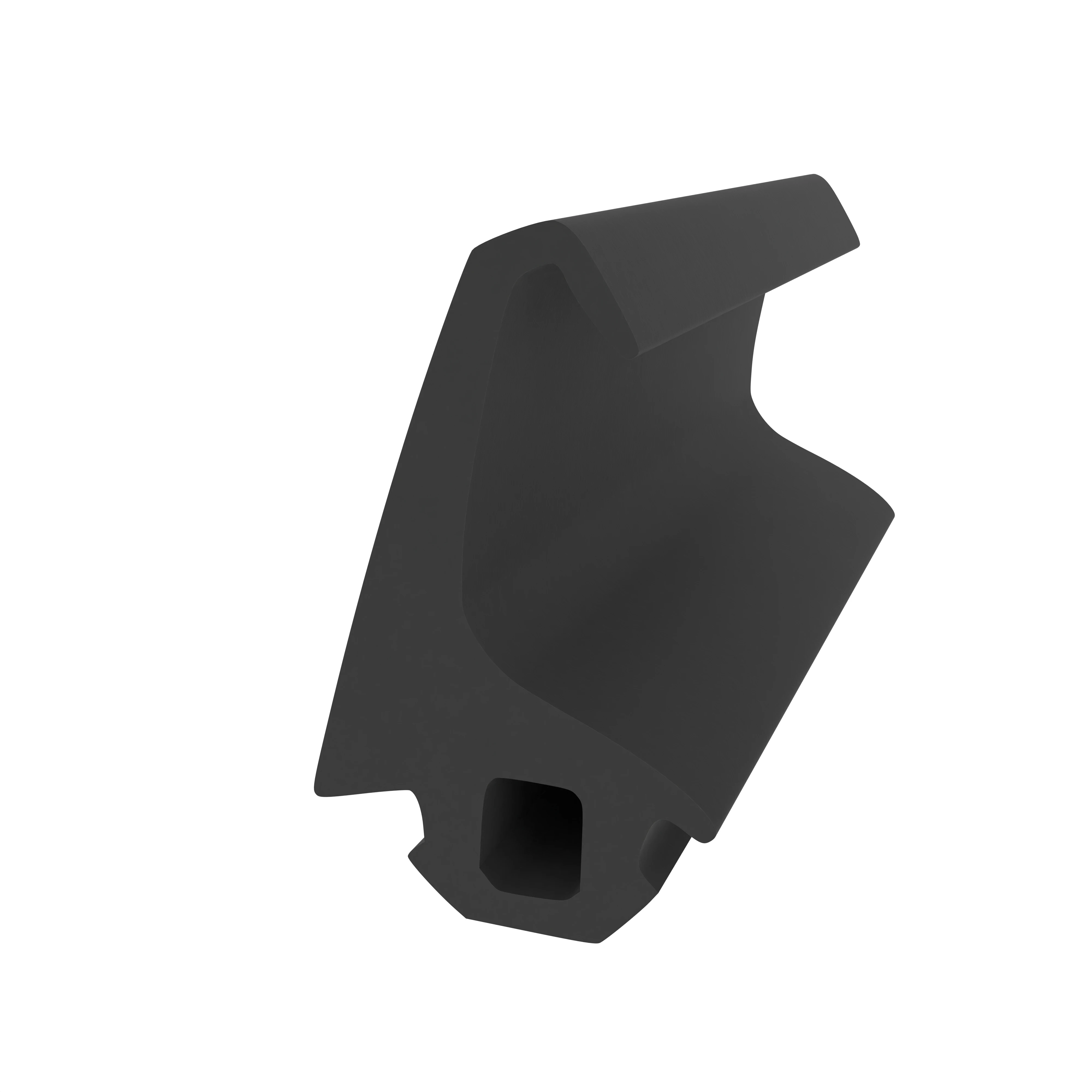 Mitteldichtungen - Mitteldichtung für Metall- und Alufenster | 24 mm Höhe | Farbe: schwarz