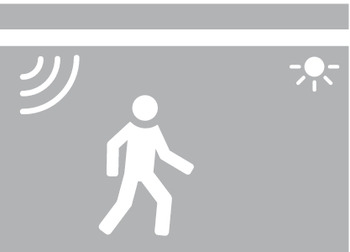 Beleuchtung - Häfele Loox Bewegungsmelder | automatisch modular | Farbe: silber