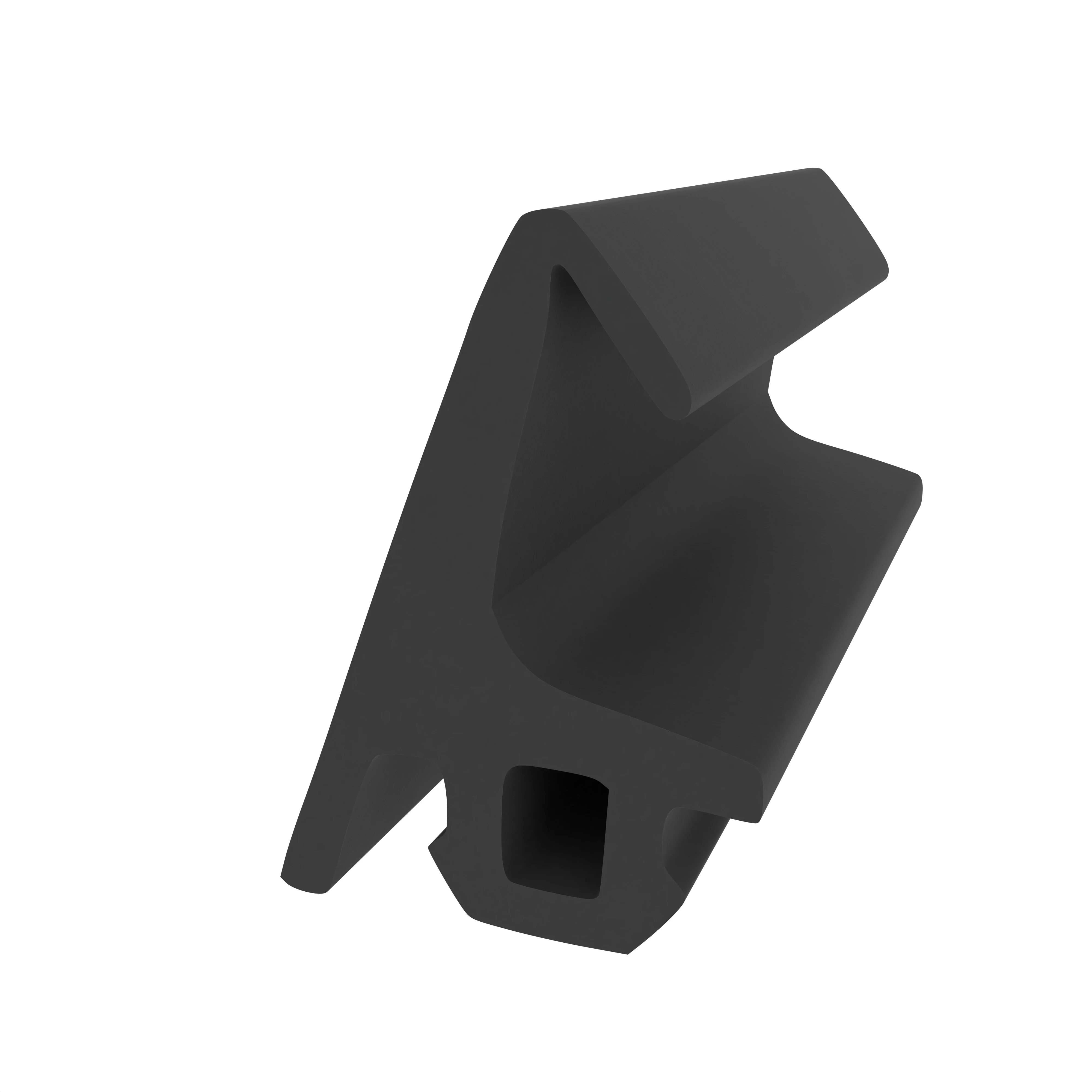 Mitteldichtungen - Mitteldichtung für Metall- und Alufenster | 20 mm Höhe | Farbe: schwarz