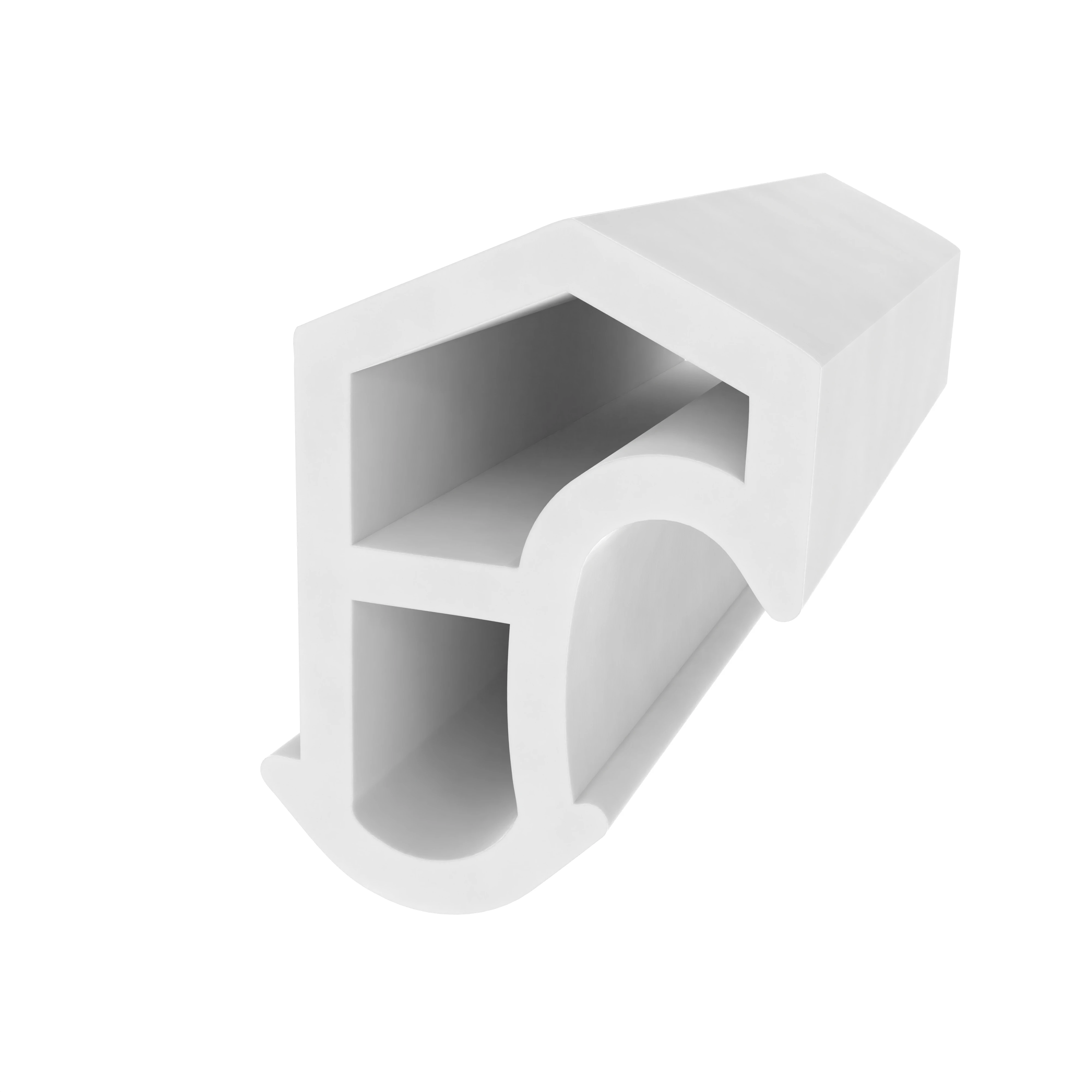 Stahlzargendichtung für Stahlzargen | 19 mm Höhe | Farbe: weiß