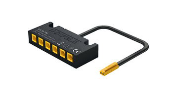 6-fach-Verteiler Häfele Loox5 | Spannung: 12 V | Leistungsbelastbarkeit: 60 W 6-fach-Verteiler Häfele Loox5 | Spannung: 12 V | Leistungsbelastbarkeit: 60 W