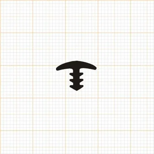 Treppenstufenprofile - Treppenstufendichtung | Höhe: 10 mm | Farbe: schwarz