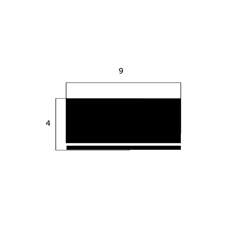 Türdichtung selbstklebend - Klebedichtung mit I-Profil | Spaltbreite: 1 – 4 mm | Farbe: weiß