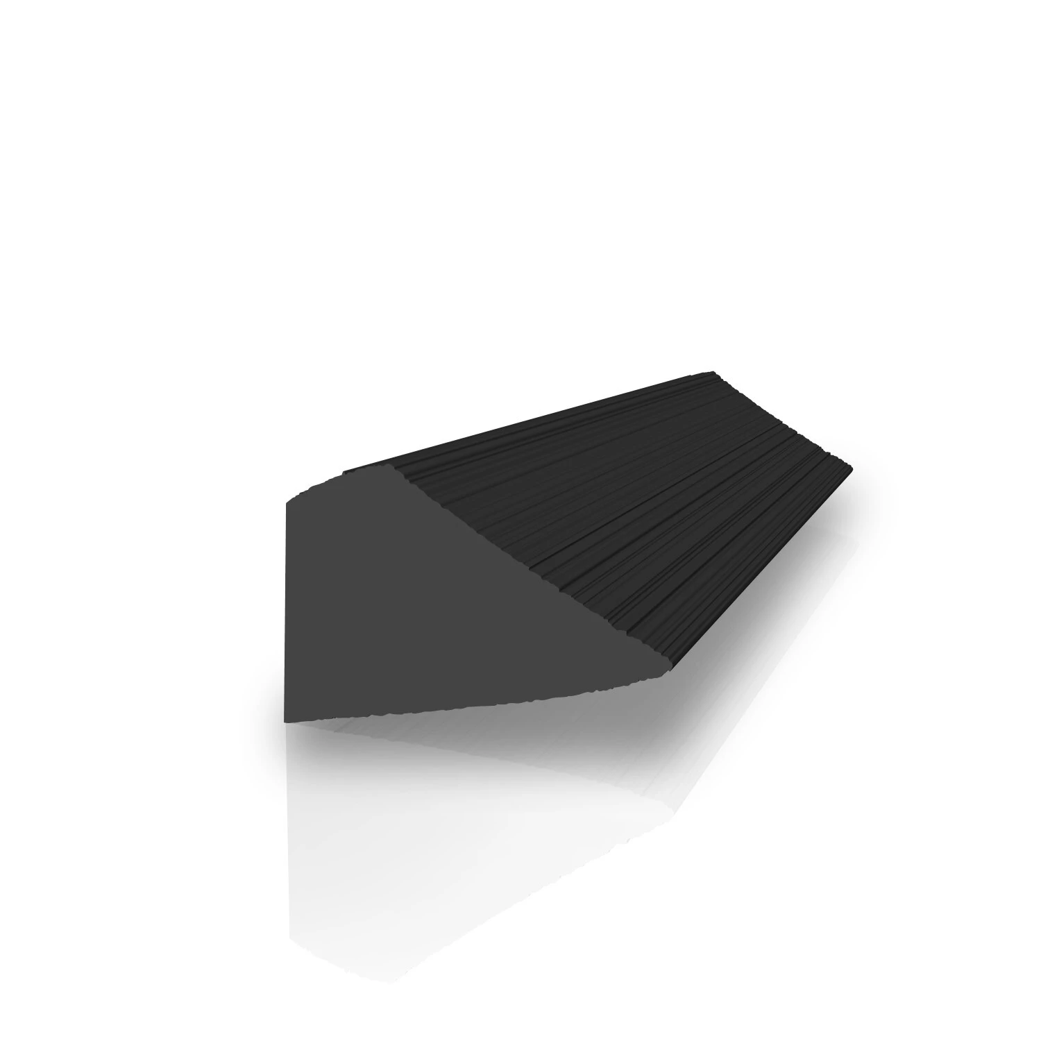 Gummi-Granulatmatte GS  8,0 mm stark  in schwarz