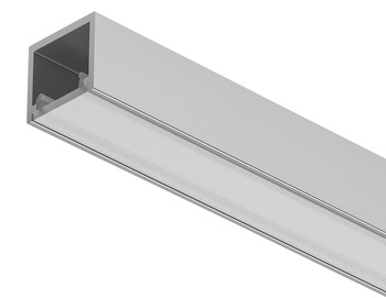 Beleuchtung - Unterbauprofil für Häfele Loox | Modell: Profil 2102 | Länge: 3000 mm