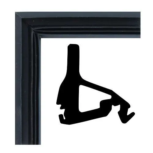 Dichtungsecke für Mitteldichtung F2027 | Farbe: schwarz Dichtungsecke für Mitteldichtung F2027 | Farbe: schwarz