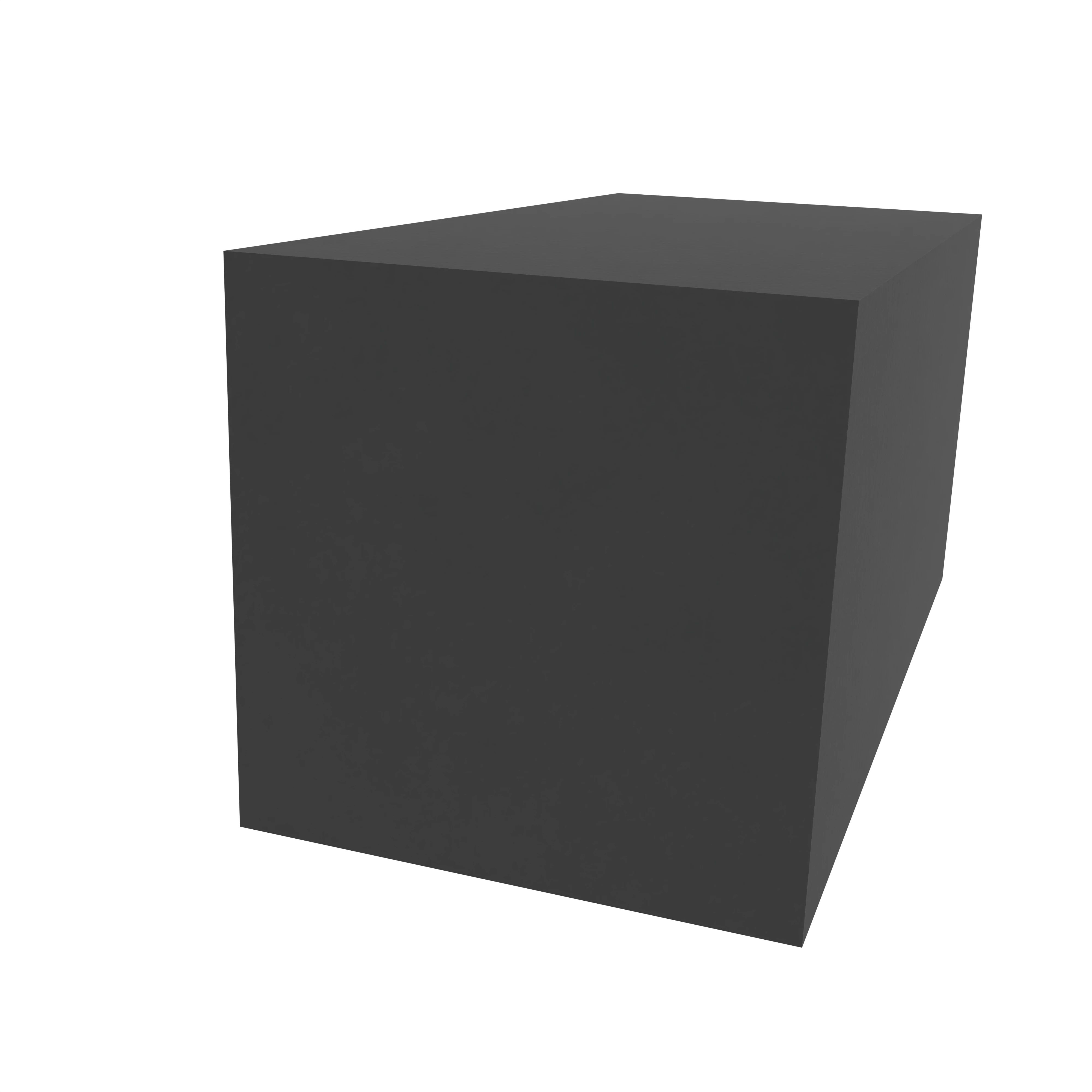 Moosgummi - Moosgummidichtung vierkant | 25 mm Höhe | Farbe: schwarz