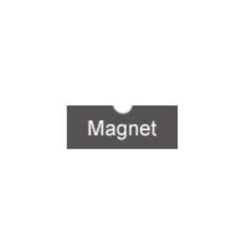 Magnetstreifen für Olympiadorfdichtung | 8 mm Breite | Farbe: anthrazit