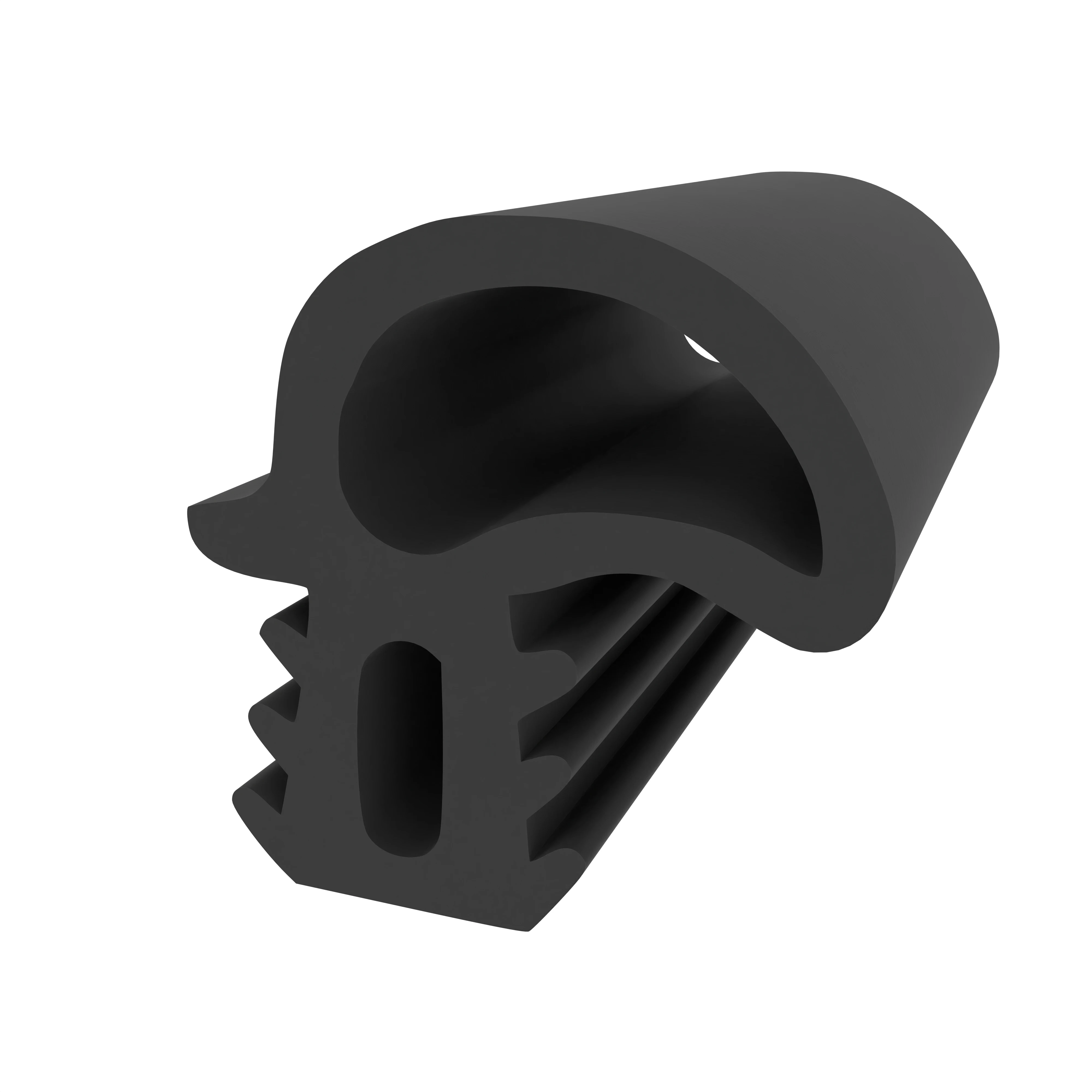 Kühlschrankdichtungen - Kühlschrankdichtung Meterware | Höhe: 22 mm | Farbe: schwarz