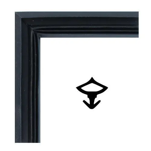 Dichtungsecke für Anschlagdichtung F0962 | Farbe: schwarz Dichtungsecke für Anschlagdichtung F0962 | Farbe: schwarz