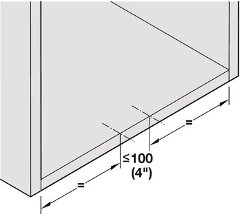 Druckschnäpper für Möbel und Schranktüren | Ausschubkraft: 22-34 N | Farbe: Gelb-Grau