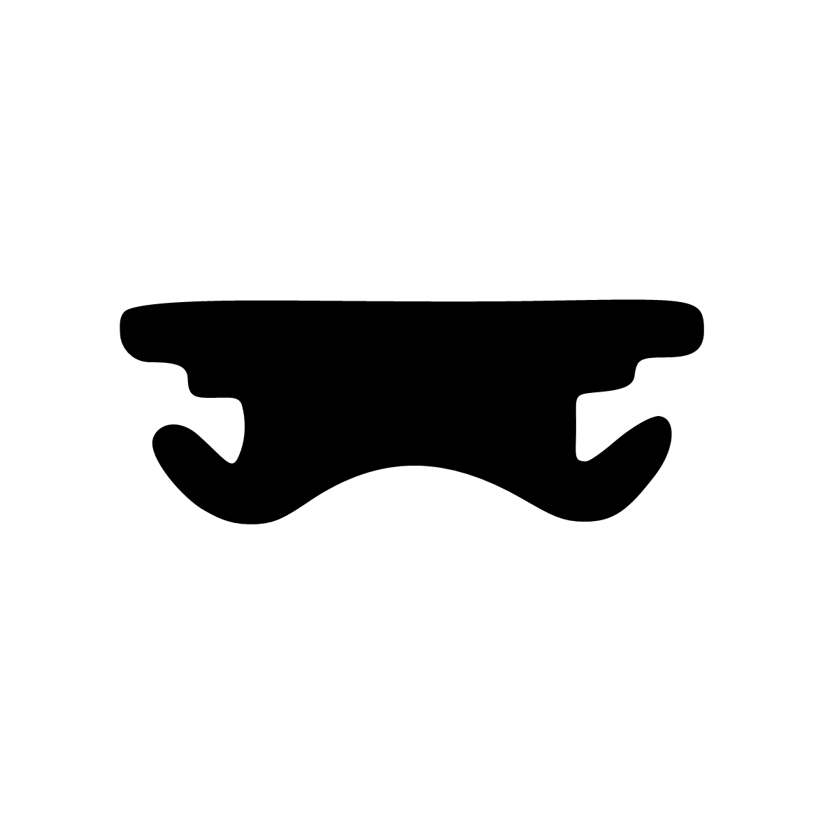 Treppenstufenprofile - Fugenabdeckprofil | Höhe: 5 mm | Farbe: schwarz