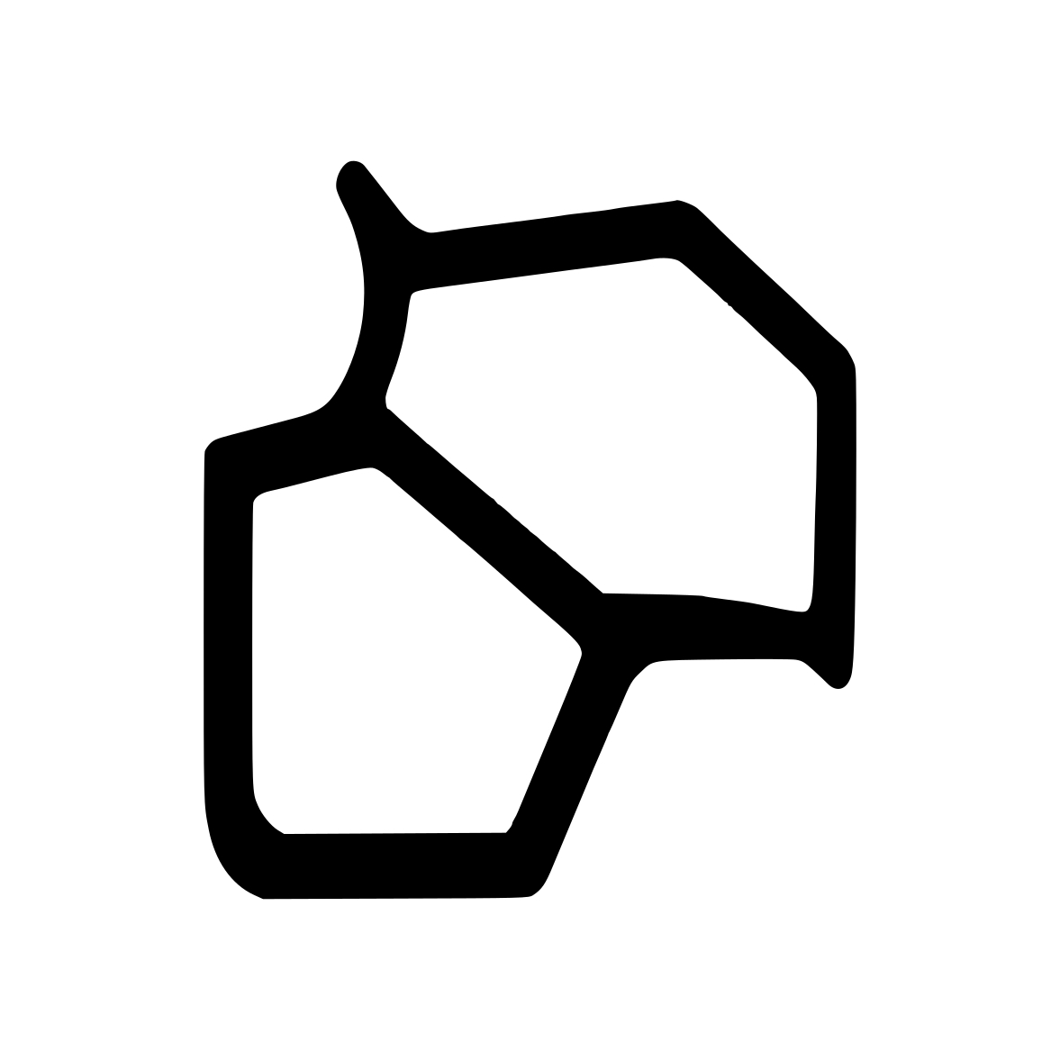 Türrahmen Dichtung - Stahlzargendichtung für Stahlzargen | 17 mm Breite | Farbe: grau