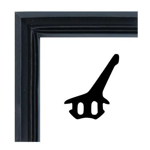 Dichtungsecken - Dichtungsecke für Mitteldichtung F2468 | Farbe: schwarz