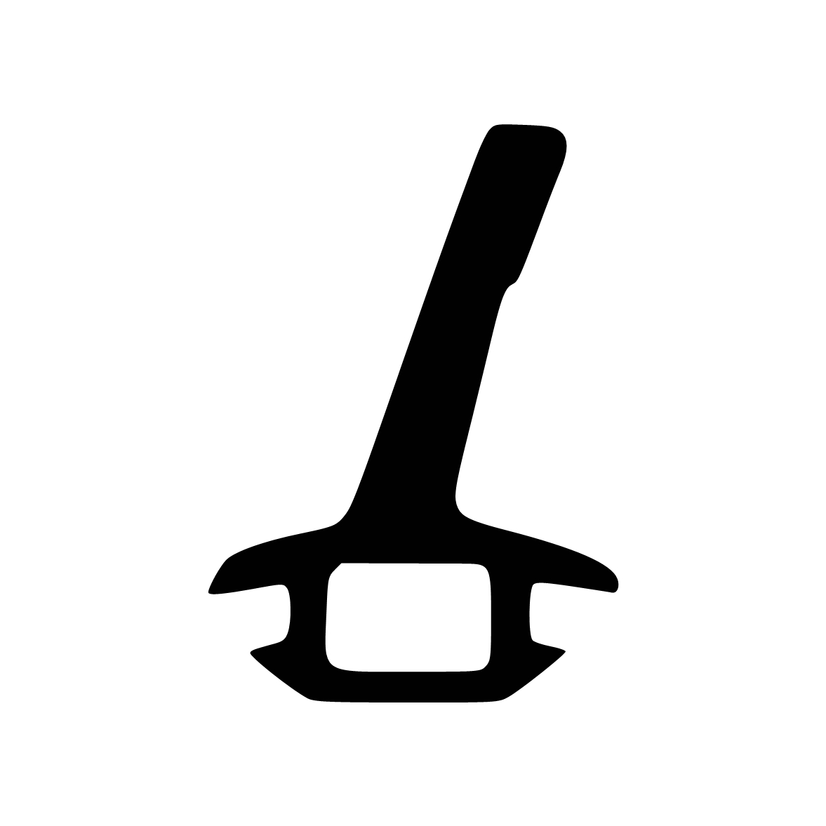 Mitteldichtungen - Mitteldichtung für Metall- und Alufenster | 20 mm Höhe | Farbe: schwarz
