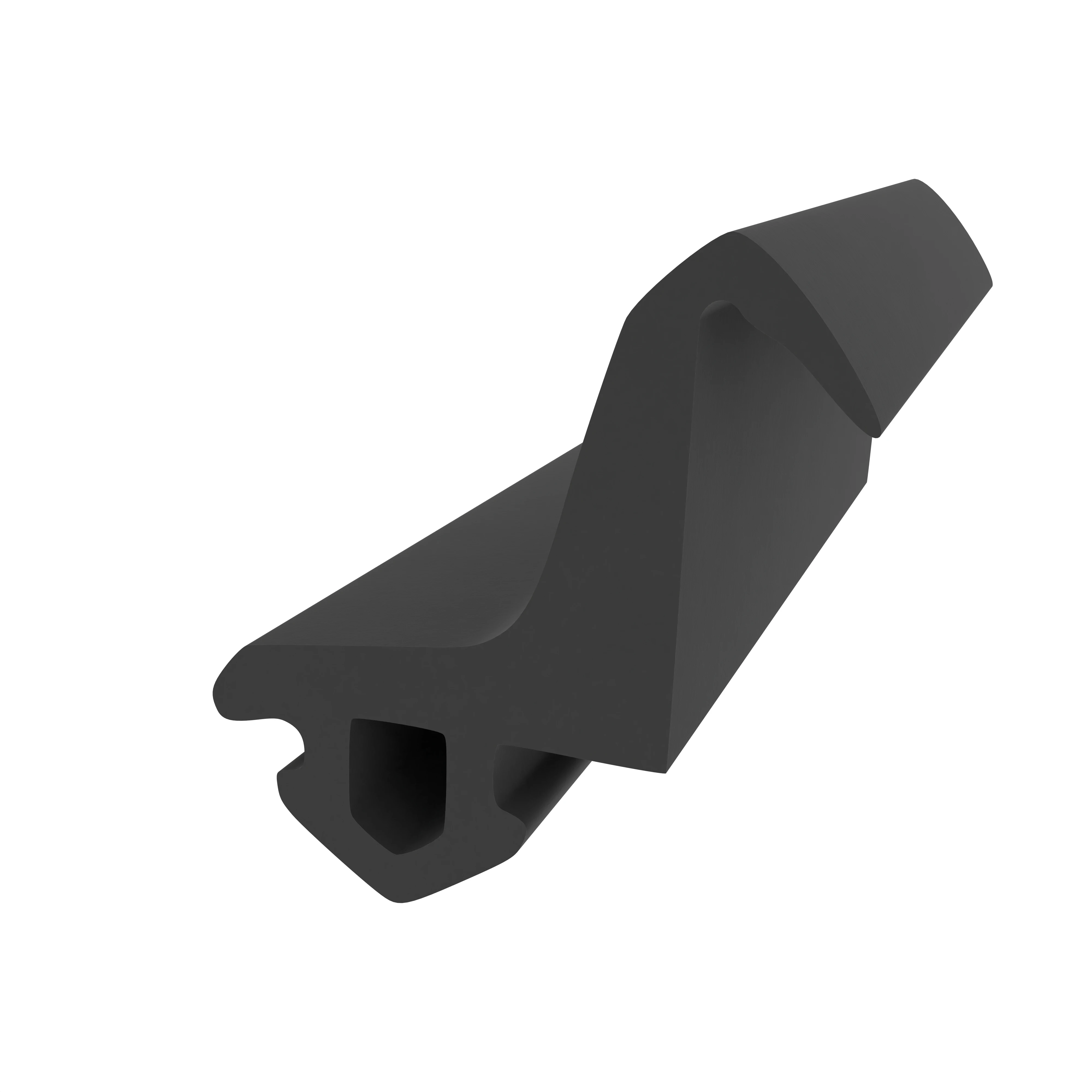 Mitteldichtung für Metallfenster | 21 mm Höhe | Farbe: schwarz