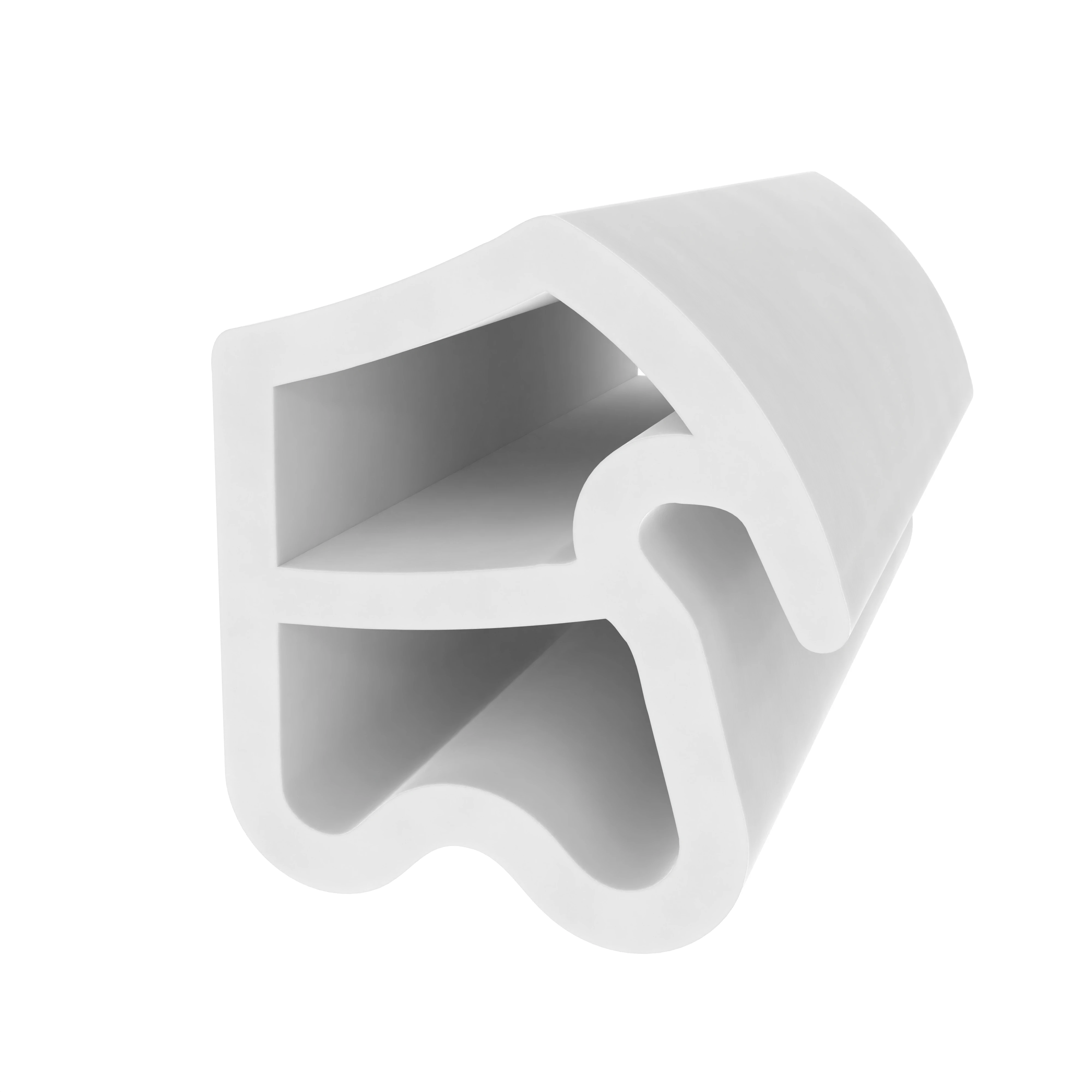 Stahlzargendichtung für Stahlprofile | 14,5 mm Breite | Farbe: weiß