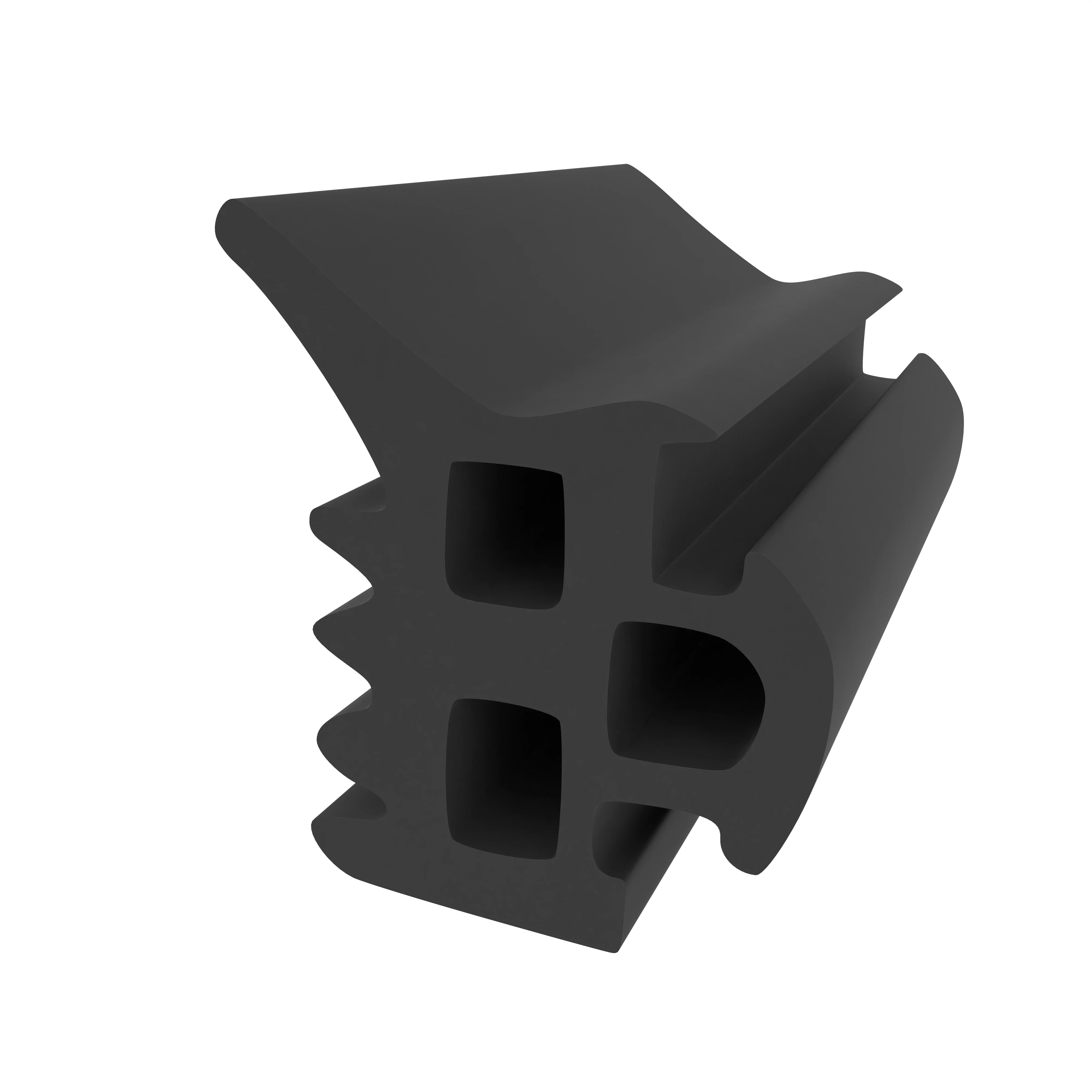 Verglasungsdichtungen - Verglasungsdichtung für Schüco Fenster | 12 mm Breite | Farbe: schwarz