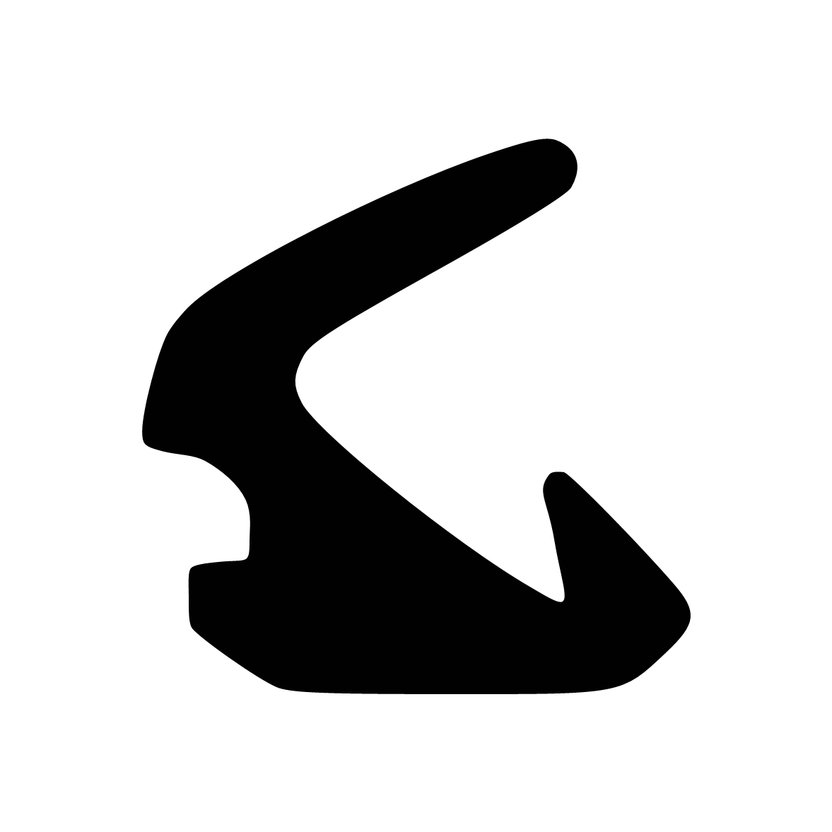 Anschlagdichtung mit Lippe und glattem Fuß | 10 mm Höhe | Farbe: schwarz 