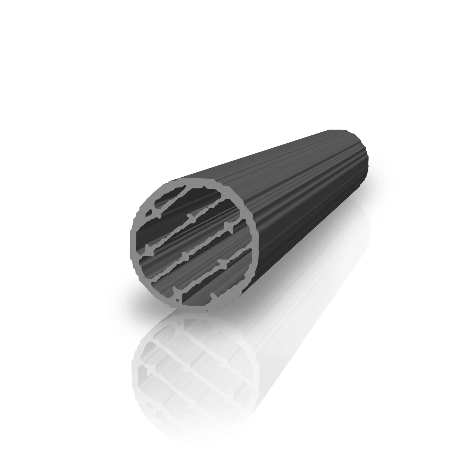 Moosgummi - Rundschnurprofil | 5 mm Durchmesser | Farbe: grau