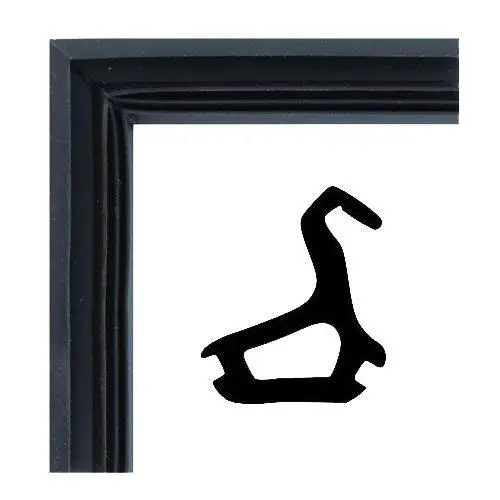 Dichtungsecke für Mitteldichtung F1575 | Farbe: schwarz Dichtungsecke für Mitteldichtung F1575 | Farbe: schwarz