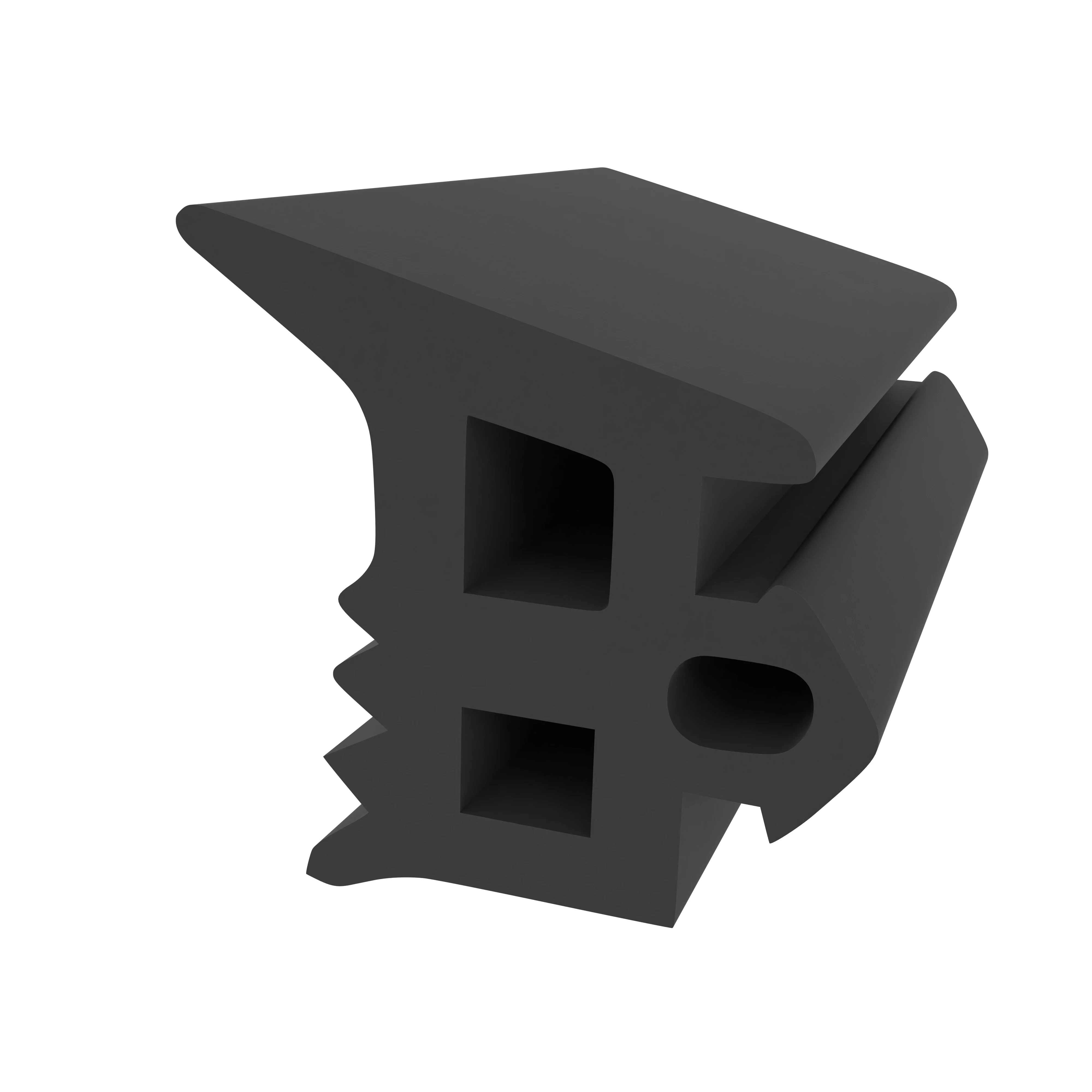 Verglasungsdichtungen - Verglasungsdichtung für Hueck 907677 | 14 mm Breite | Farbe: schwarz