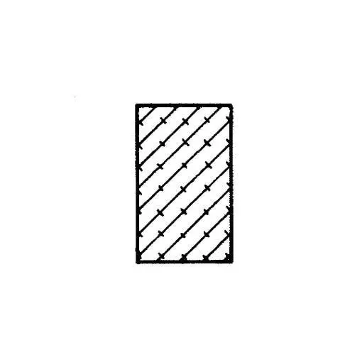 Stahlzargendichtung für Stahlprofile | 6 mm Breite | Farbe: schwarz